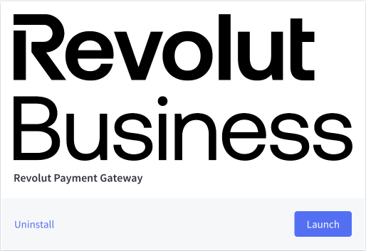 BigCommerce - Revolut Payment Gateway uninstallation