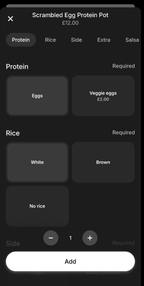 Revolut POS app: Add product