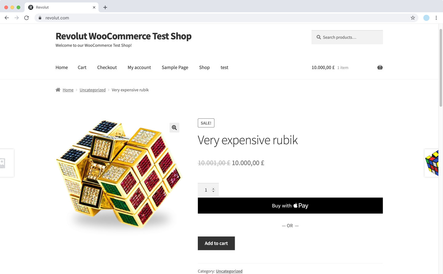 WooCommerce - Apple Pay (Product)