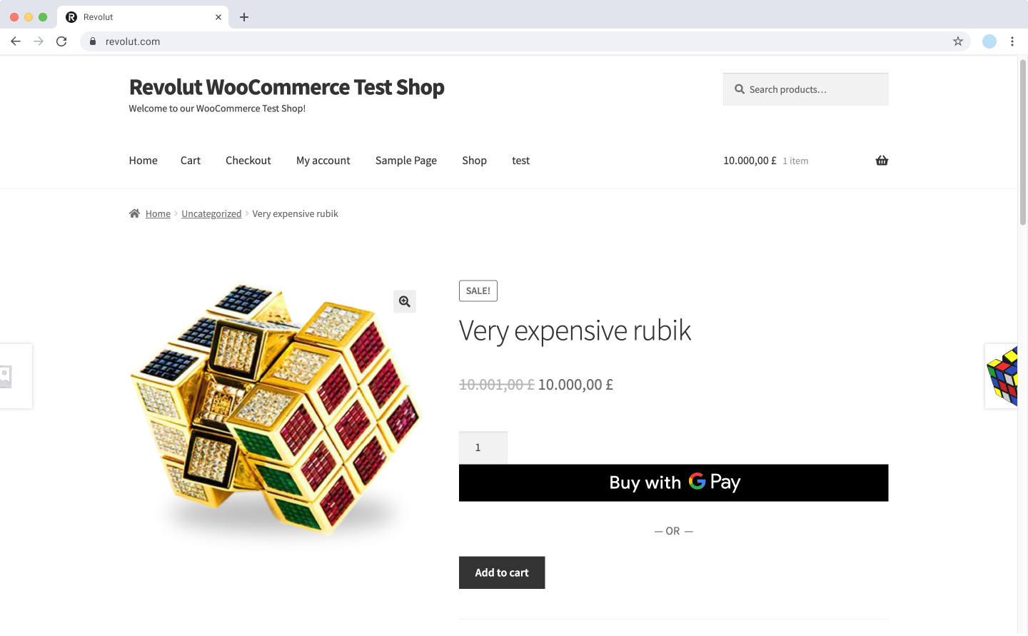 WooCommerce - Google Pay (Product)