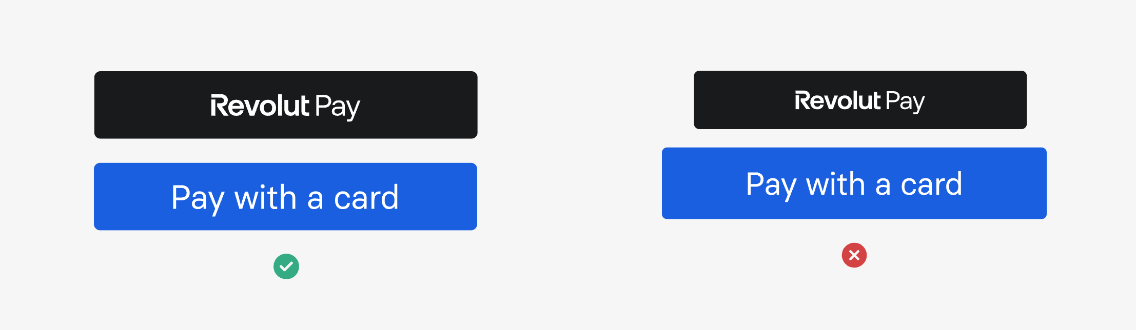 Size comparison